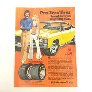 Vintage Chevrolet Chevelle SS Print Ad Muscle Car Garage Decor 1973 Advertising